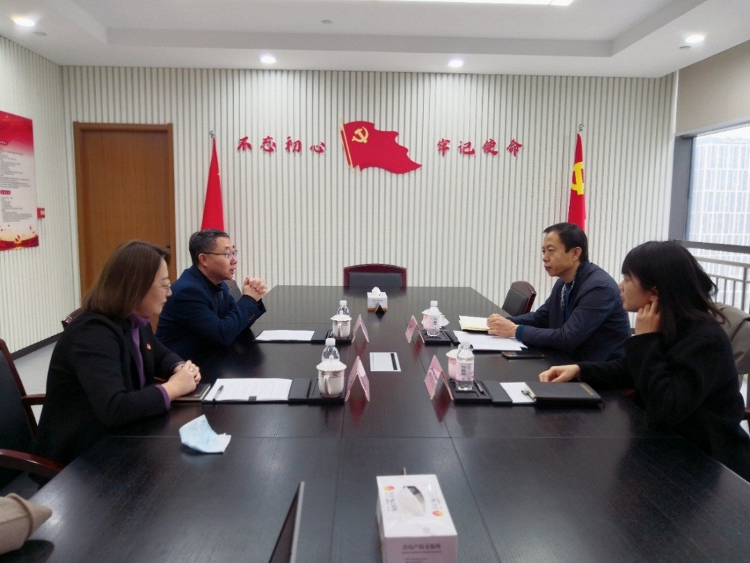駐青島財(cái)通集團(tuán)有限公司紀(jì)檢組到訪國(guó)投公司 進(jìn)行學(xué)習(xí)調(diào)研